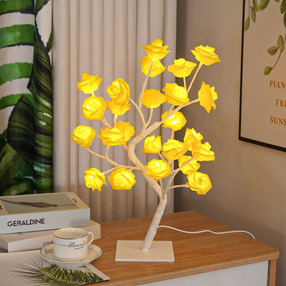 Enchanted Illuminations™ Rose Tree Lamp