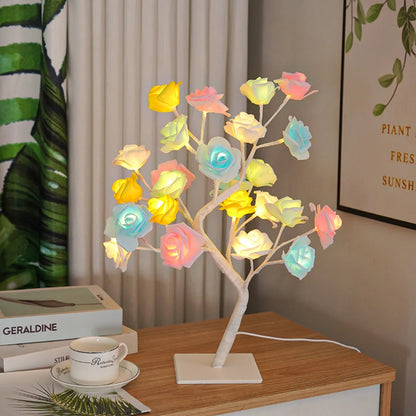 Enchanted Illuminations™ Rose Tree Lamp