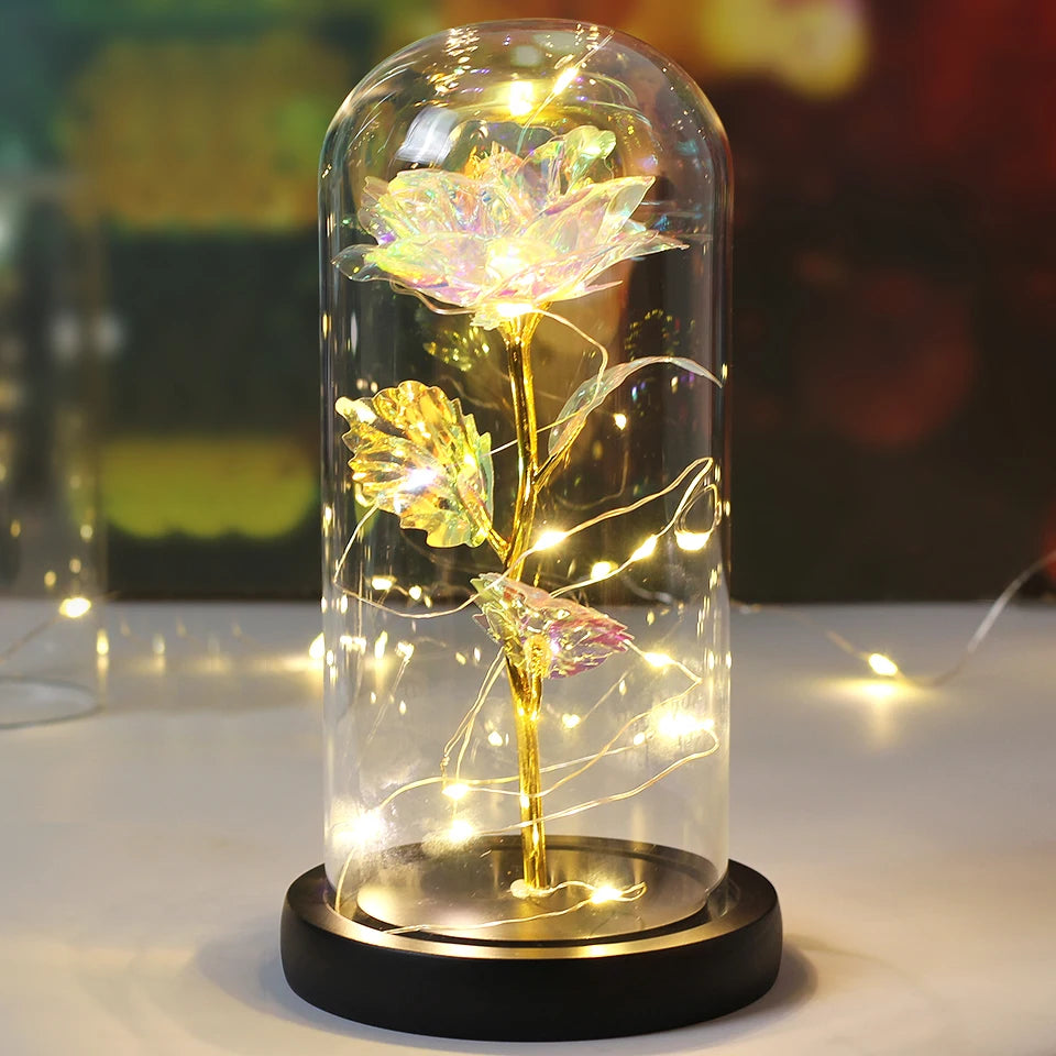 Enchanted Galaxy™ Rose Lamp