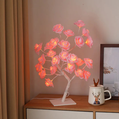 Enchanted Illuminations™ Rose Tree Lamp