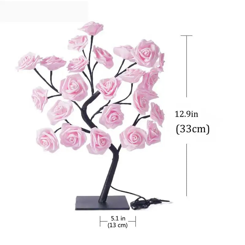 Enchanted Illuminations™ Rose Tree Lamp