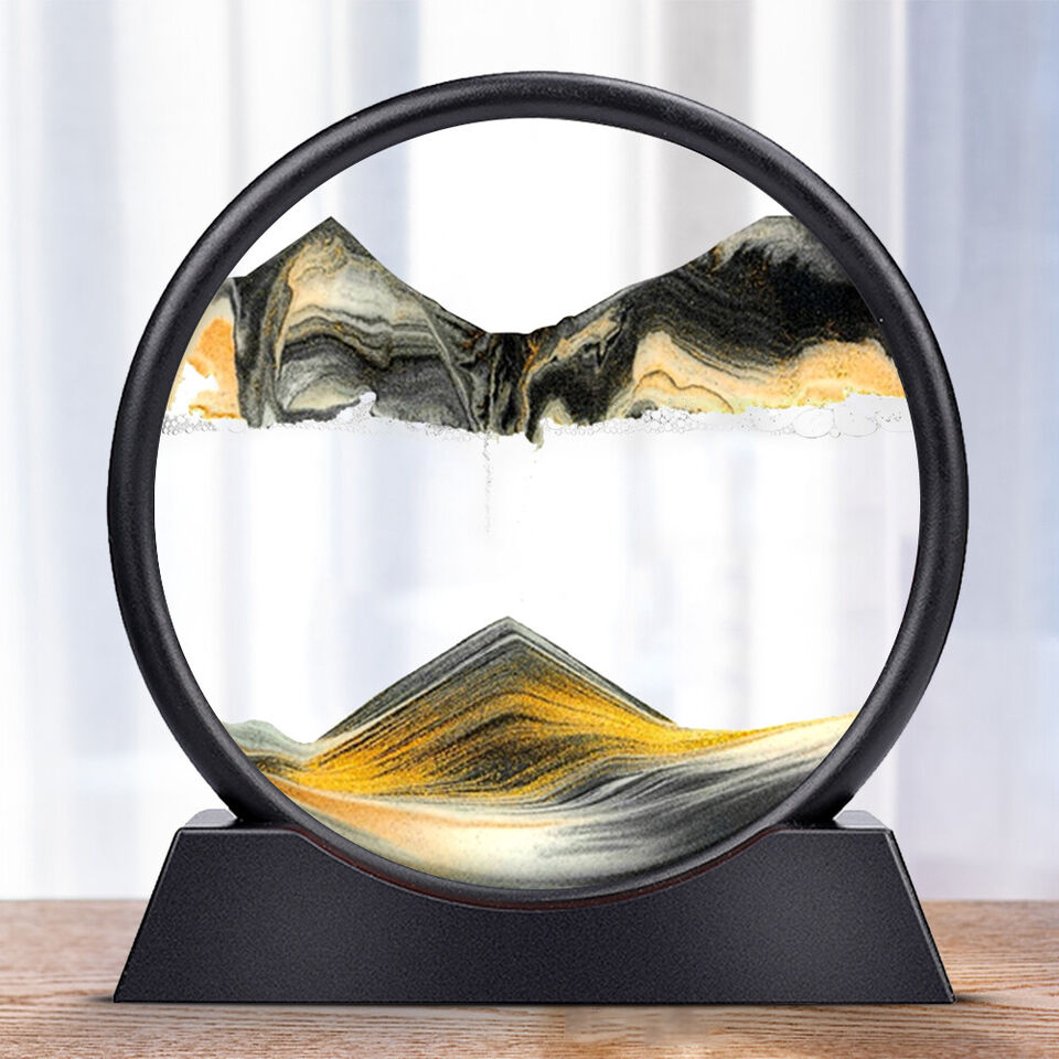 Eternal Waves Sand Art™ (black base)