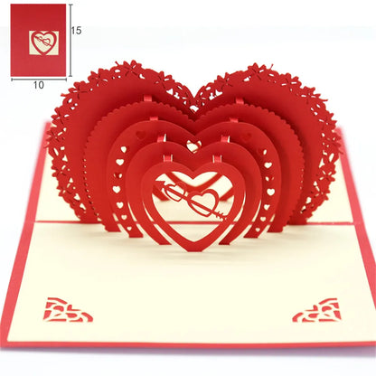 Heartfelt Surprise™ 3D Love Card