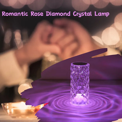 Diamond Glow™ Crystal Lamp