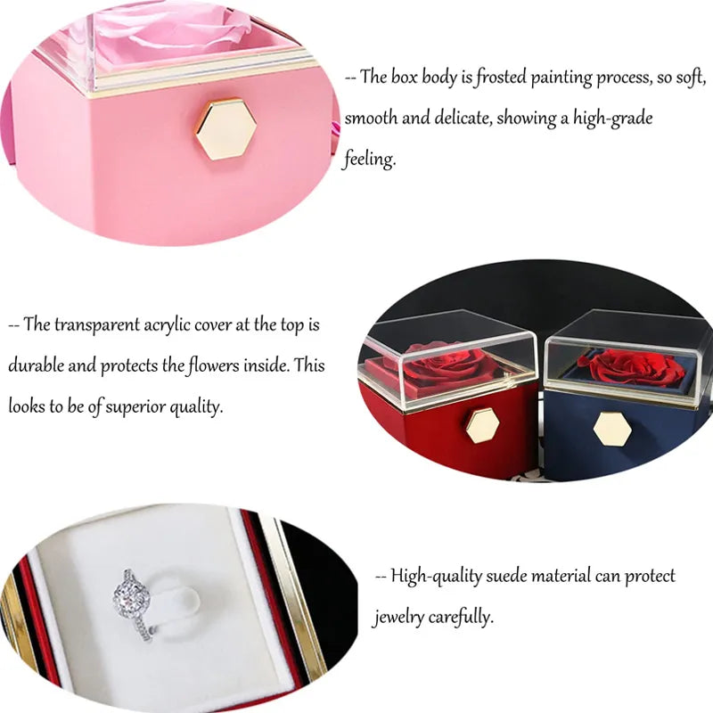 Eternal Rose™ Jewelry Gift Box