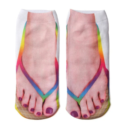 SneakyPeek™ Faux Pedicure Socks